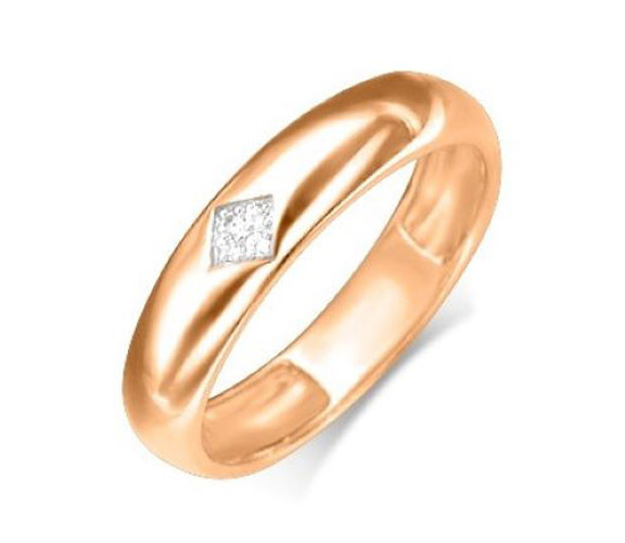 

Кольцо из золота р. 20 PLATINA jewelry 01-0630-00-101-1110-30, бриллиант, 01-0630-00-101-1110-30
