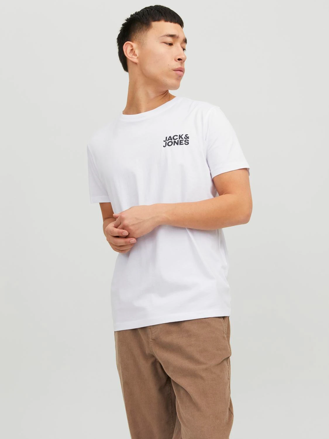 

Футболка мужская Jack & Jones 12151955 белая XL, Белый, 12151955