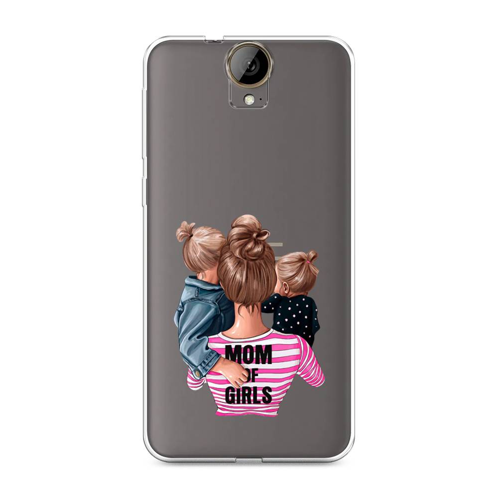 

Чехол Awog на HTC One E9 Plus "Mom of Girls", Разноцветный, 102250-6