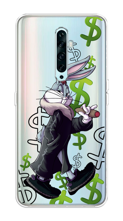 

Чехол на Oppo Reno 2Z "Rich Bugs Bunny", Зеленый;черный;голубой, 251850-6