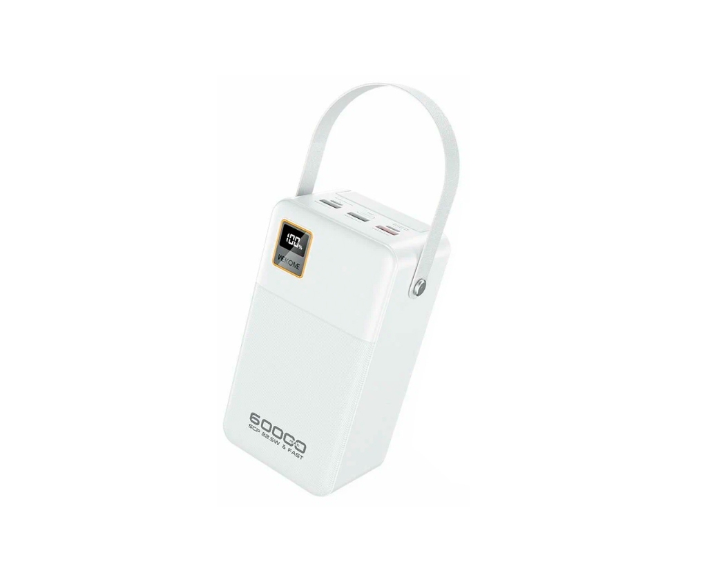 

Внешний аккумулятор Wekome WP-76 60000mAh White, WP-76