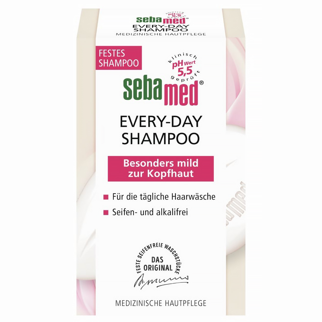 Шампунь Sebamed Твердый Every-Day для ежедневного использования 80 г