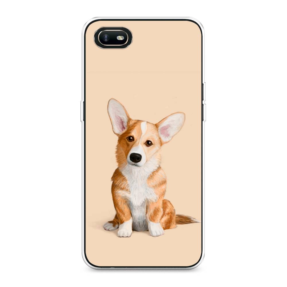 

Чехол для Oppo A1k "Грустный Корги", Коричневый;бежевый, 252150-1
