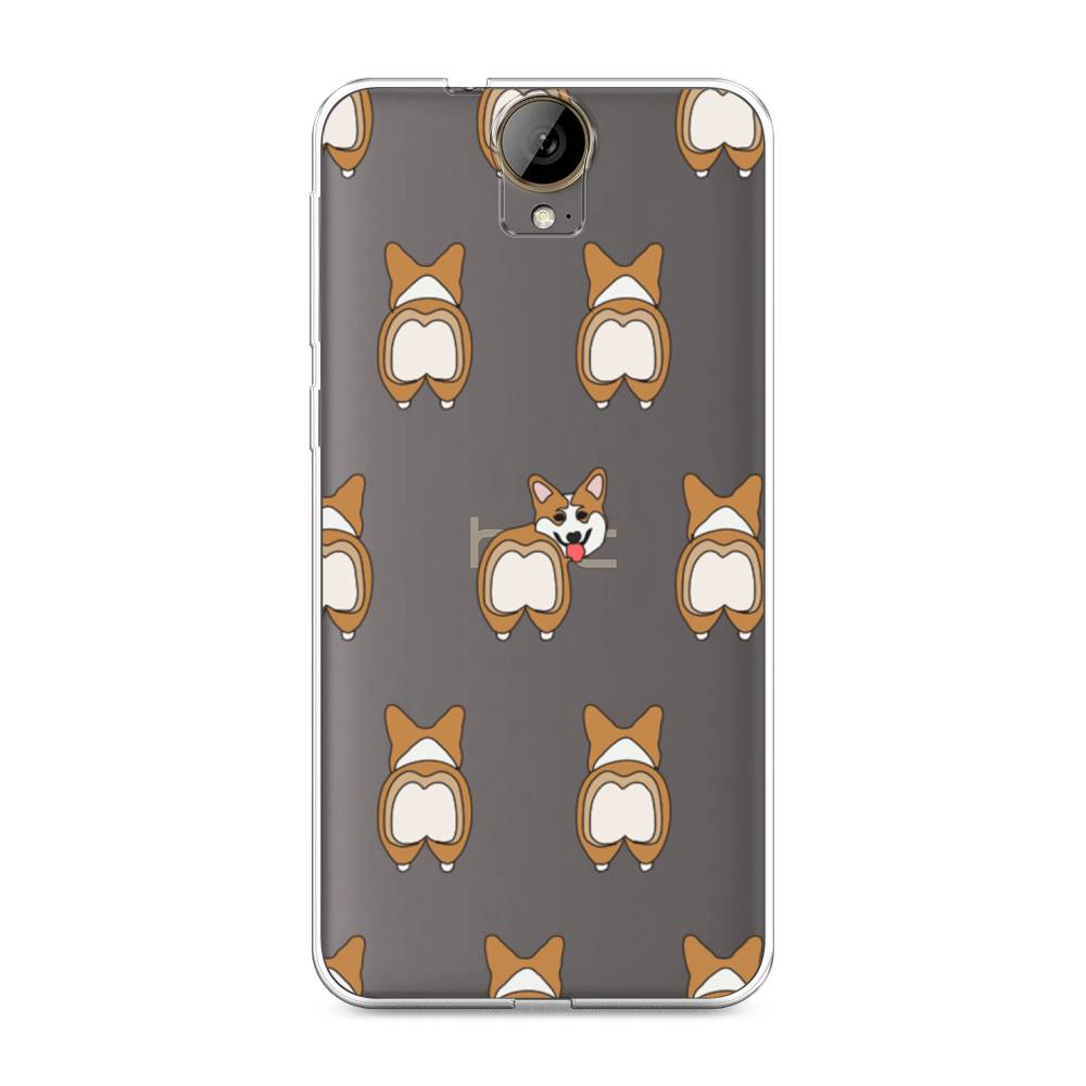 

Чехол Awog на HTC One E9 Plus "Милый корги фон", Белый;бежевый;коричневый, 102250-2