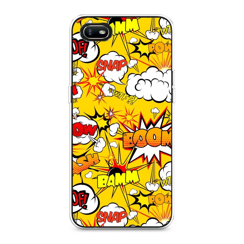 

Чехол для Oppo A1k "Поп Арт эффекты", Желтый;белый;оранжевый, 252150-6