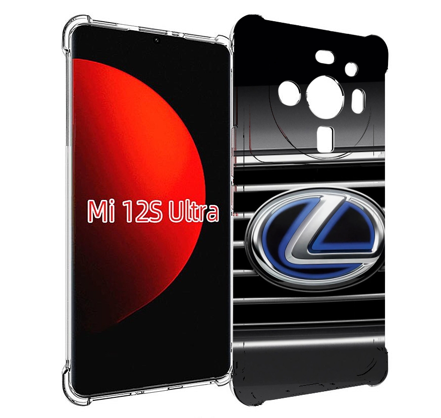 

Чехол MyPads lexus-лексус-2 для Xiaomi 12S Ultra, Прозрачный, Tocco