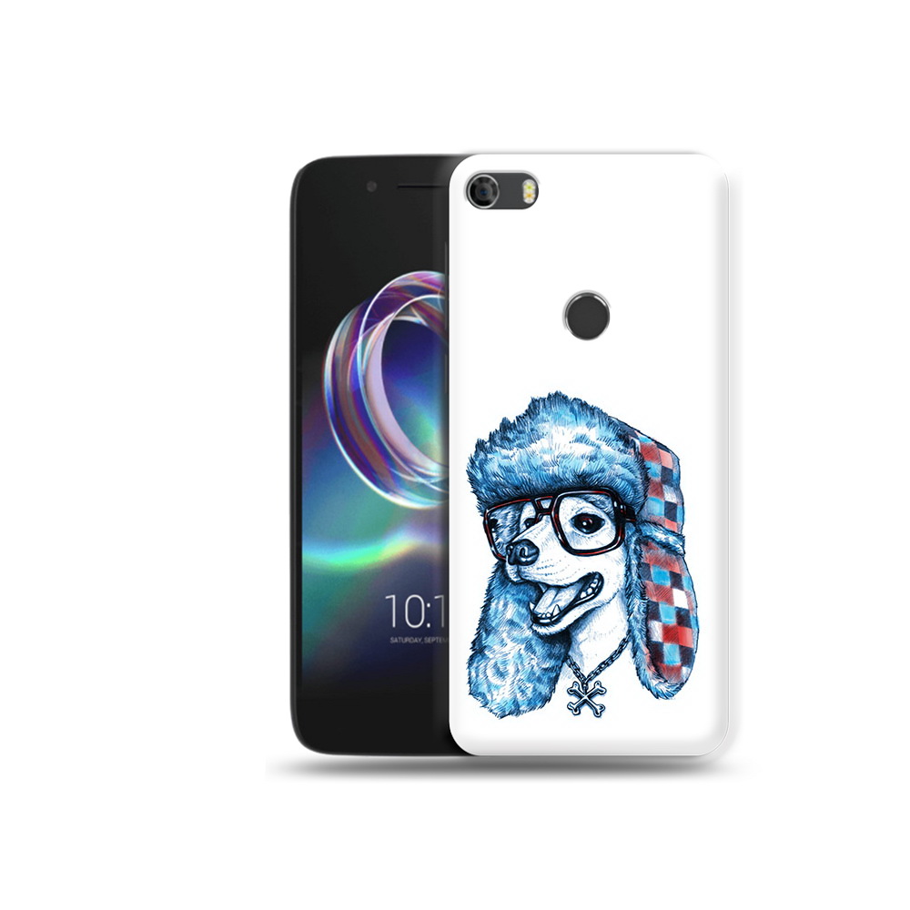 

Чехол MyPads Tocco для Alcatel Idol 5 зимний пес (PT82010.678.362), Прозрачный, Tocco