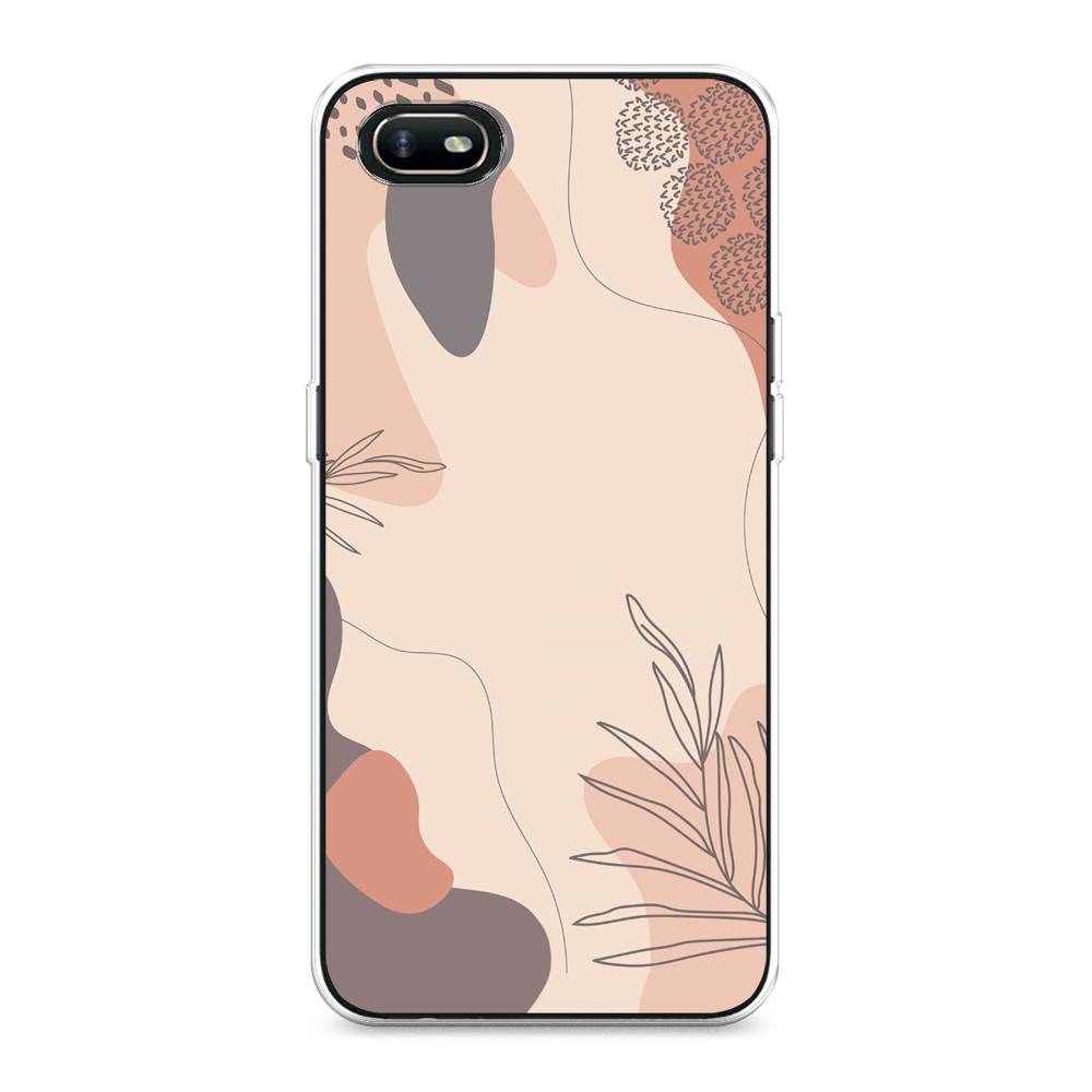 

Чехол для Oppo A1k "Нюдовые тона", Коричневый;серый, 252150-4