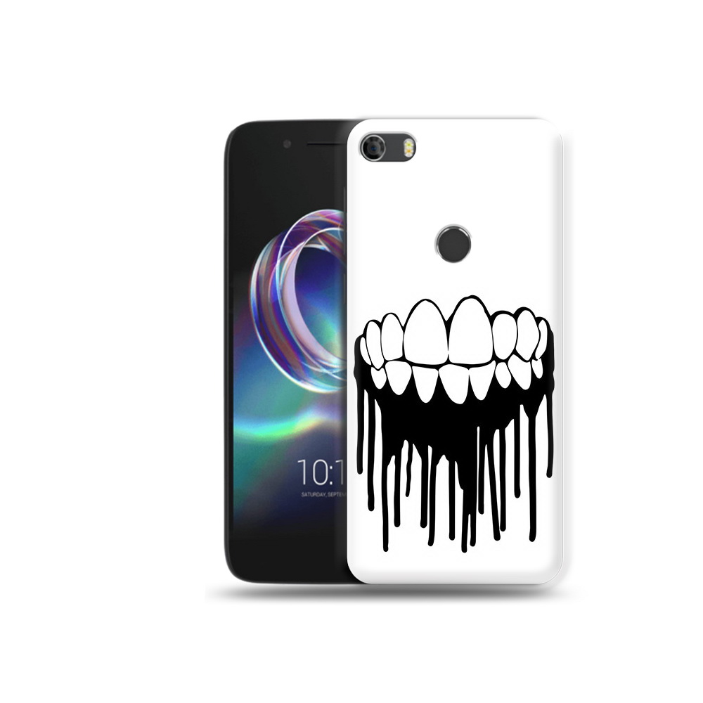 

Чехол MyPads Tocco для Alcatel Idol 5 зубы (PT82010.678.372), Прозрачный, Tocco