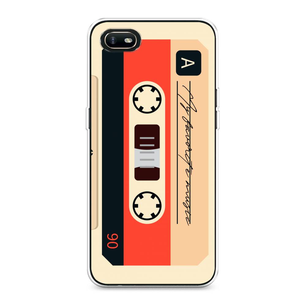 

Чехол для Oppo A1k "Бежевая кассета", Черный;красный;бежевый, 252150-6
