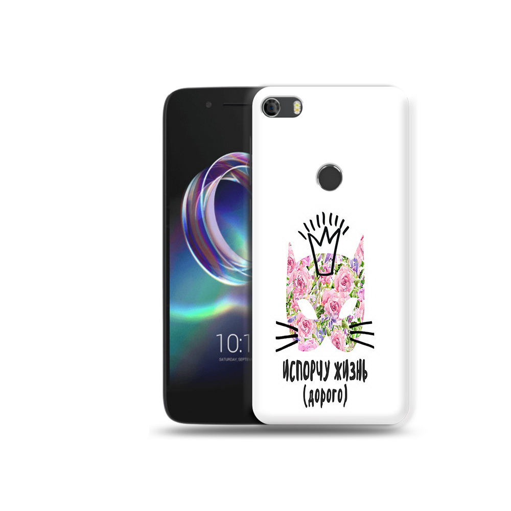 

Чехол MyPads Tocco для Alcatel Idol 5 испорчу жизнь дорого (PT82010.678.380), Прозрачный, Tocco