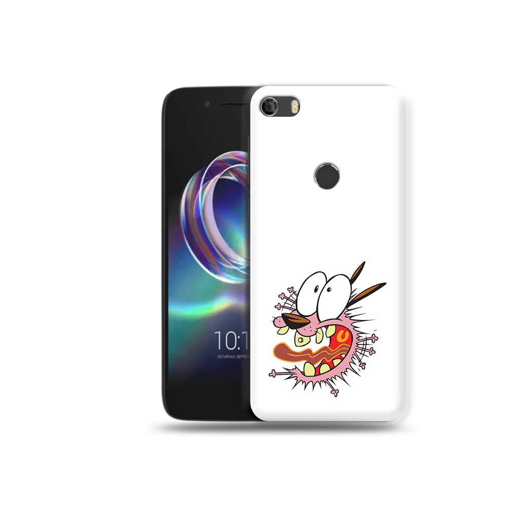 

Чехол MyPads Tocco для Alcatel Idol 5 испуганный бобик (PT82010.678.381), Прозрачный, Tocco