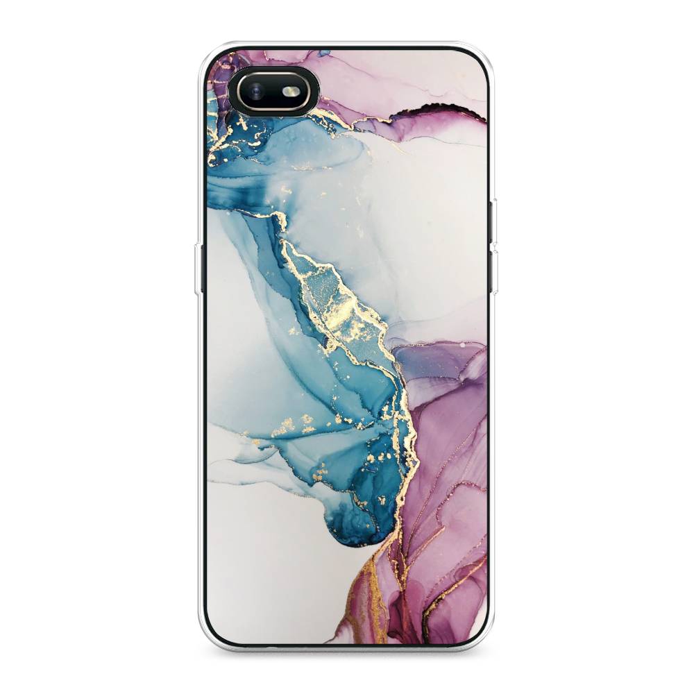 

Чехол для Oppo A1k "Розовые разводы рисунок", 252150-3