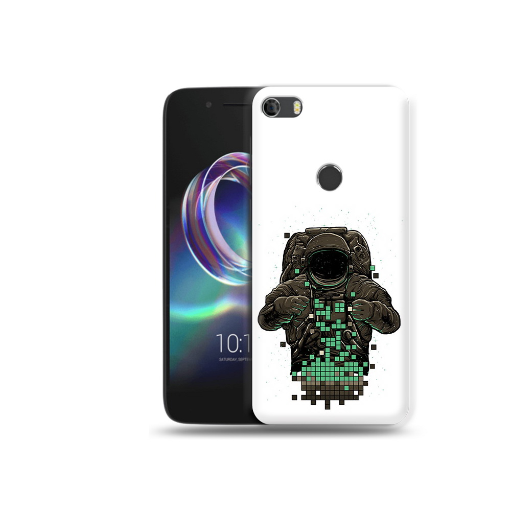 

Чехол MyPads Tocco для Alcatel Idol 5 космонавт с пикселями (PT82010.678.394), Прозрачный, Tocco