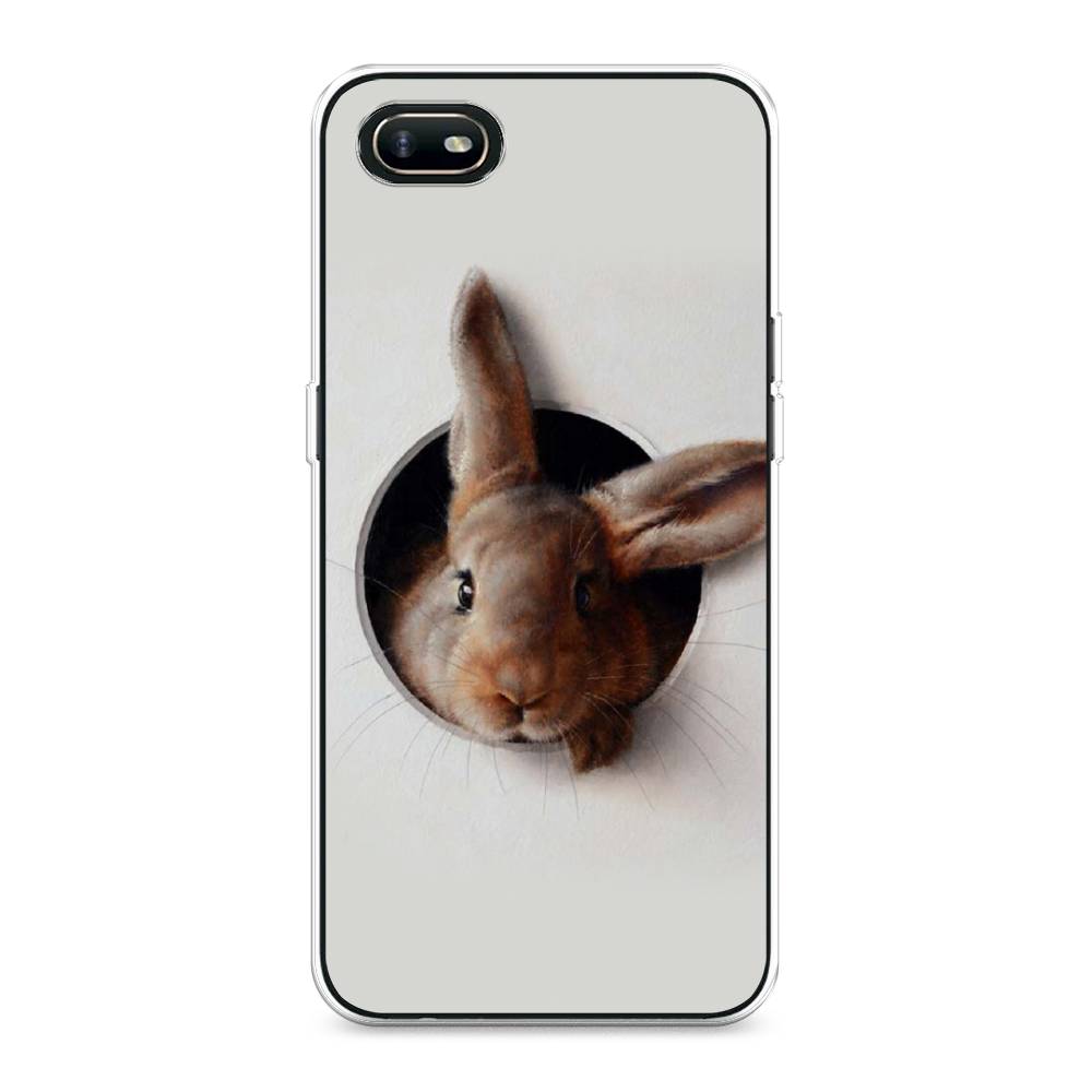 

Чехол для Oppo A1k "Любопытный кролик", Серый;коричневый, 252150-1
