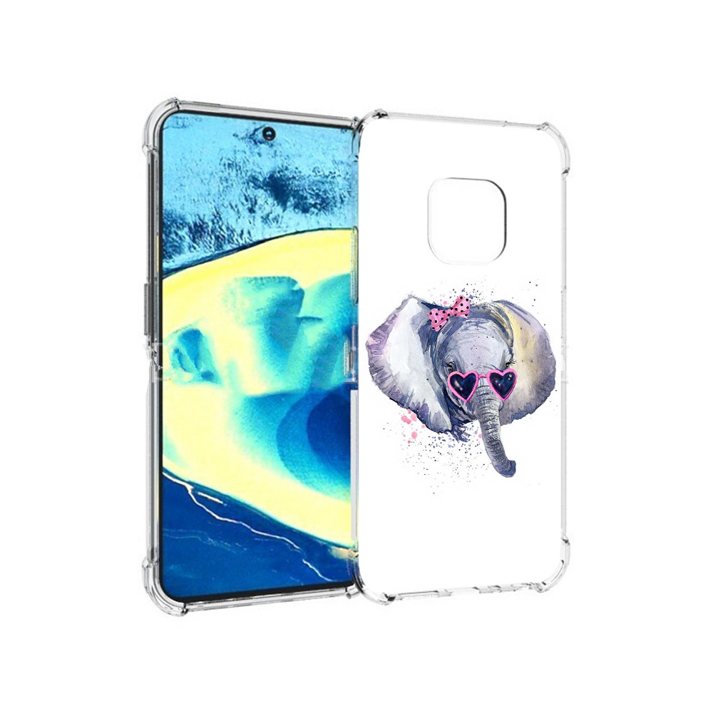 

Чехол MyPads Tocco для Nokia XR20 слоник в очках (PT161671.111.608), Прозрачный, Tocco