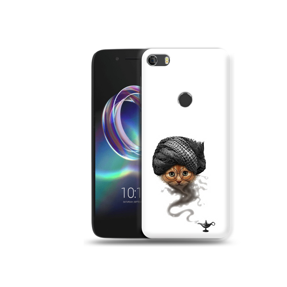 

Чехол MyPads Tocco для Alcatel Idol 5 кот джин (PT82010.678.398), Прозрачный, Tocco