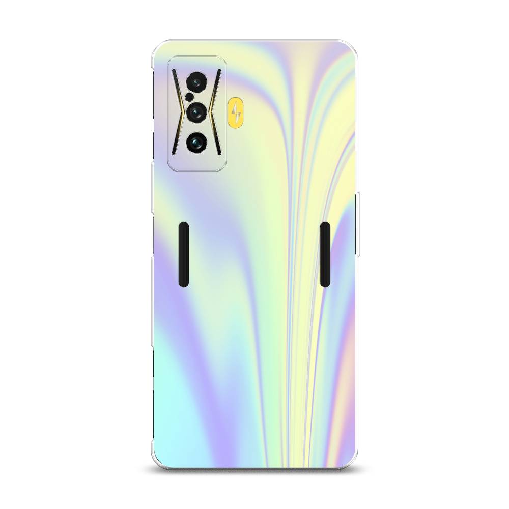 

Силиконовый чехол "Фиолетовая голограмма" на Xiaomi Poco F4 GT, Фиолетовая голограмма