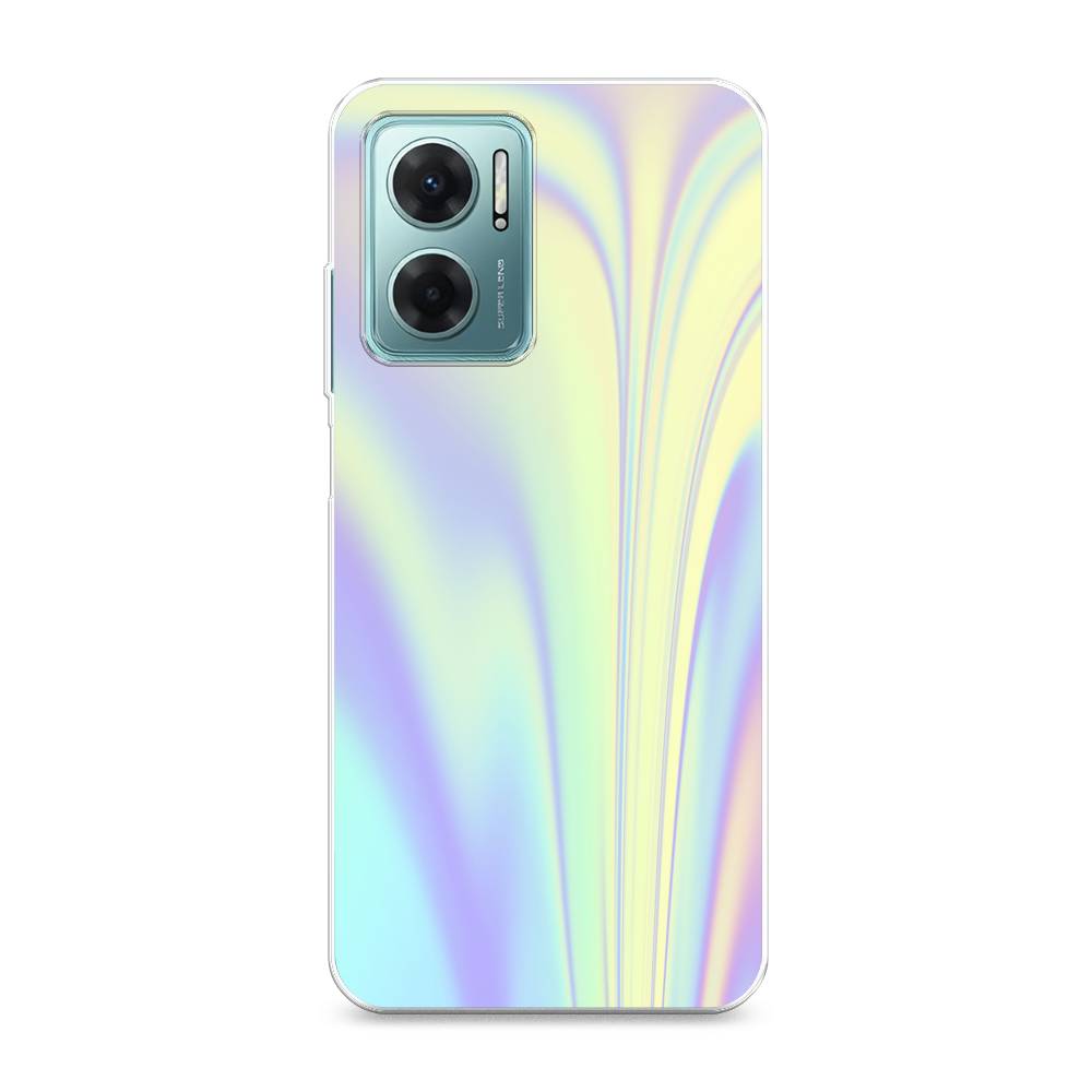 

Силиконовый чехол "Фиолетовая голограмма" на Xiaomi Redmi 10 5G, Фиолетовая голограмма