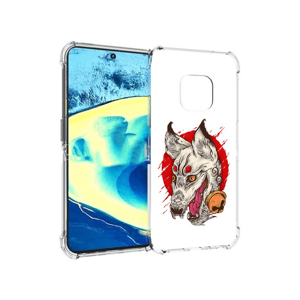 

Чехол MyPads Tocco для Nokia XR20 страшная собака (PT161671.111.627), Прозрачный, Tocco