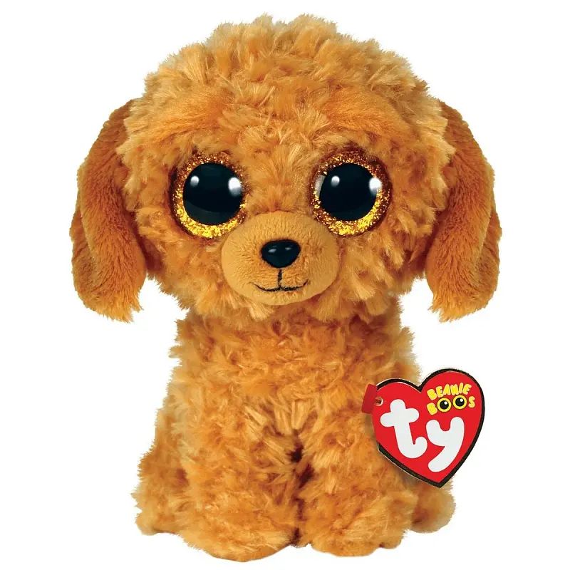 Игрушка мягкая TY Beanie Boo's Собака золотистая кучерявая Doodle 15 см, 36377