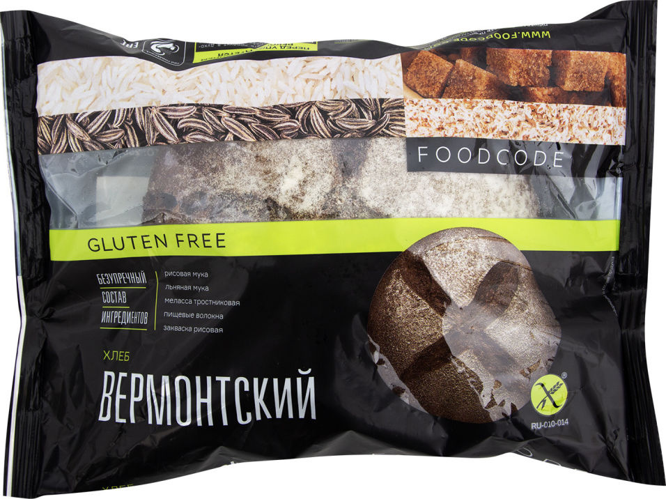 

Хлеб Foodcode Вермонтский 250 г, Вермонтский