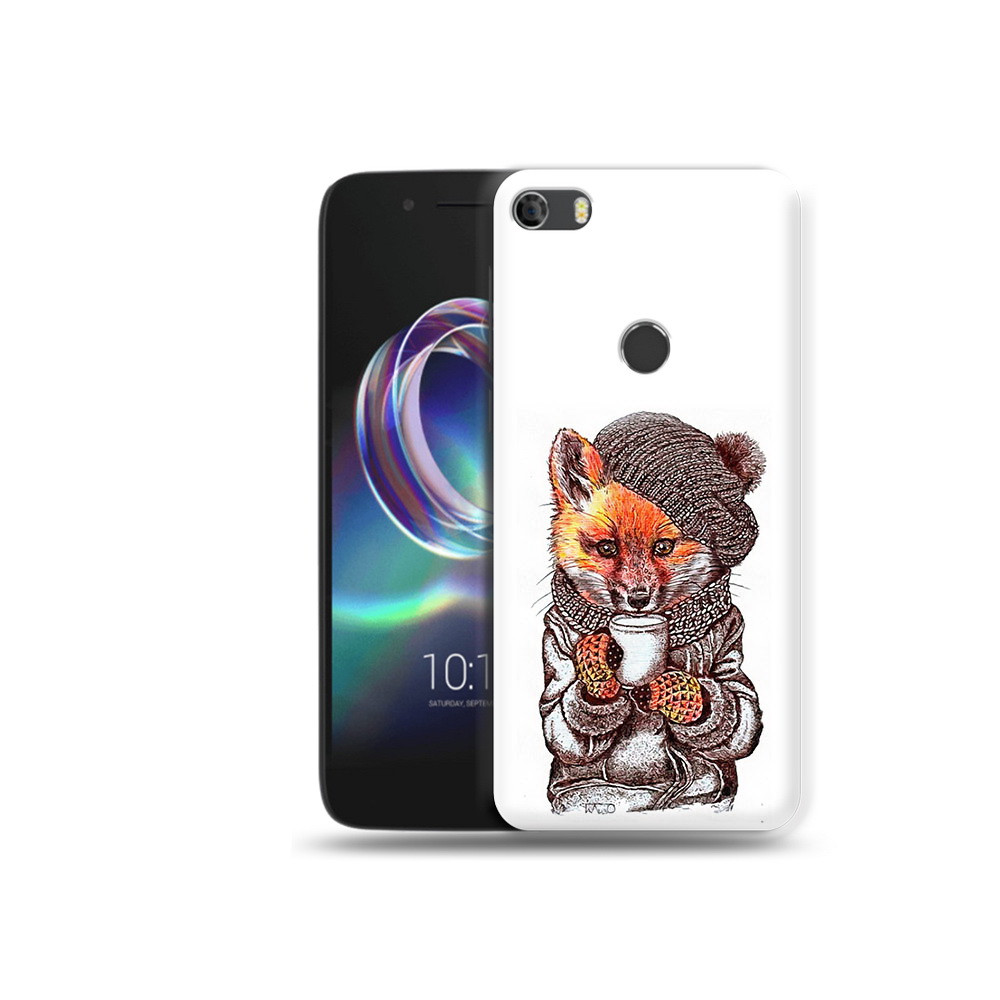 

Чехол MyPads Tocco для Alcatel Idol 5 лиса в шапке (PT82010.678.437), Tocco