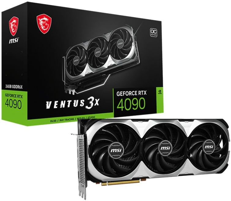 

GeForce RTX 4090 VENTUS 3X 24G, VENTUS 3X