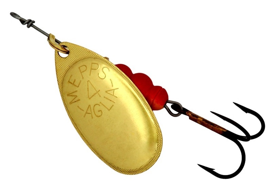 

Блесна Mepps Aglia №4 gold, Золотистый, Aglia
