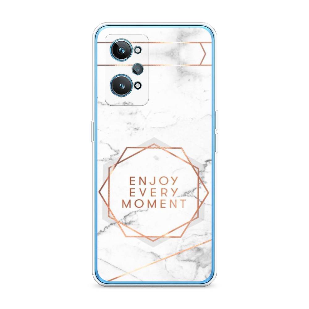 

Чехол Awog на Realme GT 2 "Enjoy every moment мрамор", Разноцветный, 258550-7