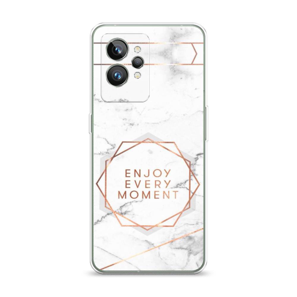 

Чехол Awog на Realme GT 2 Pro "Enjoy every moment мрамор", Разноцветный, 258650-7
