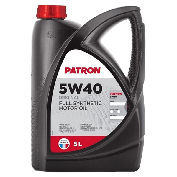 Моторное масло PATRON синтетическое ACEA C3 API SN/CF 5л