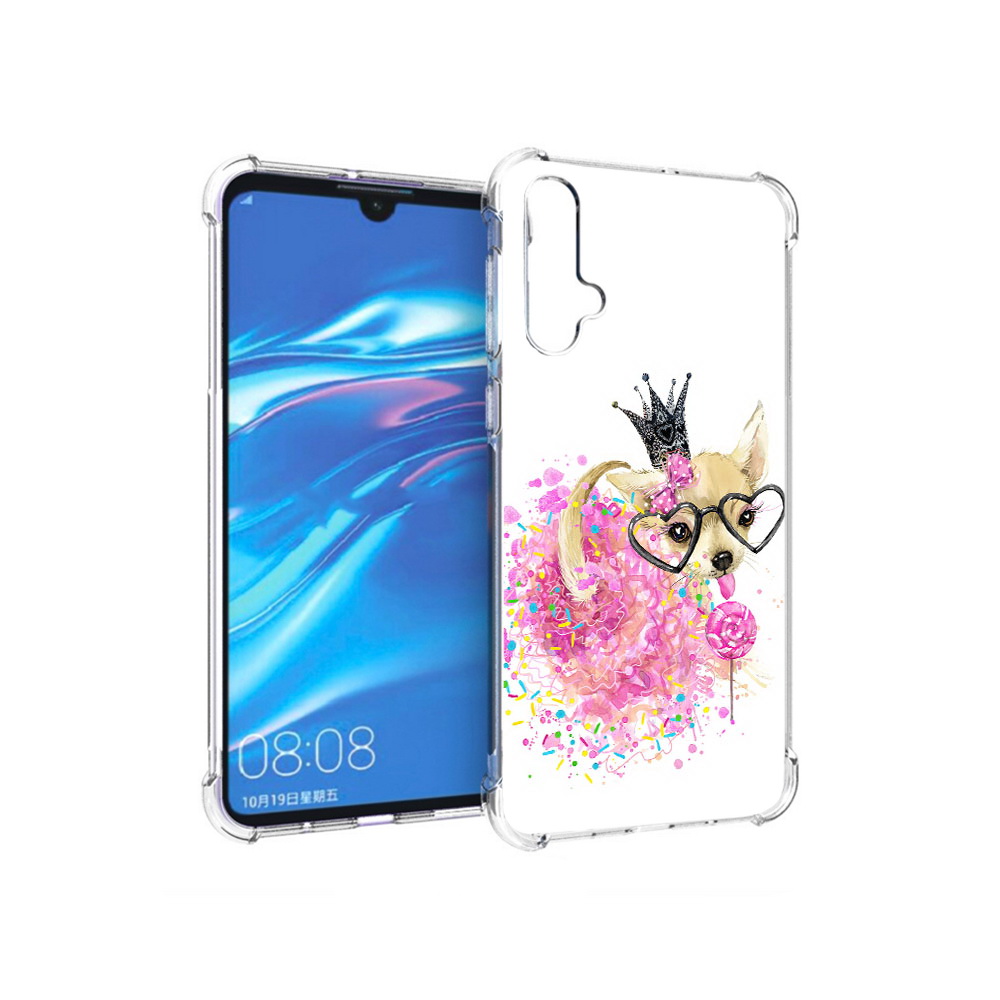 

Чехол MyPads Tocco для Huawei Nova 5 сладкая принцесса, Прозрачный, Tocco