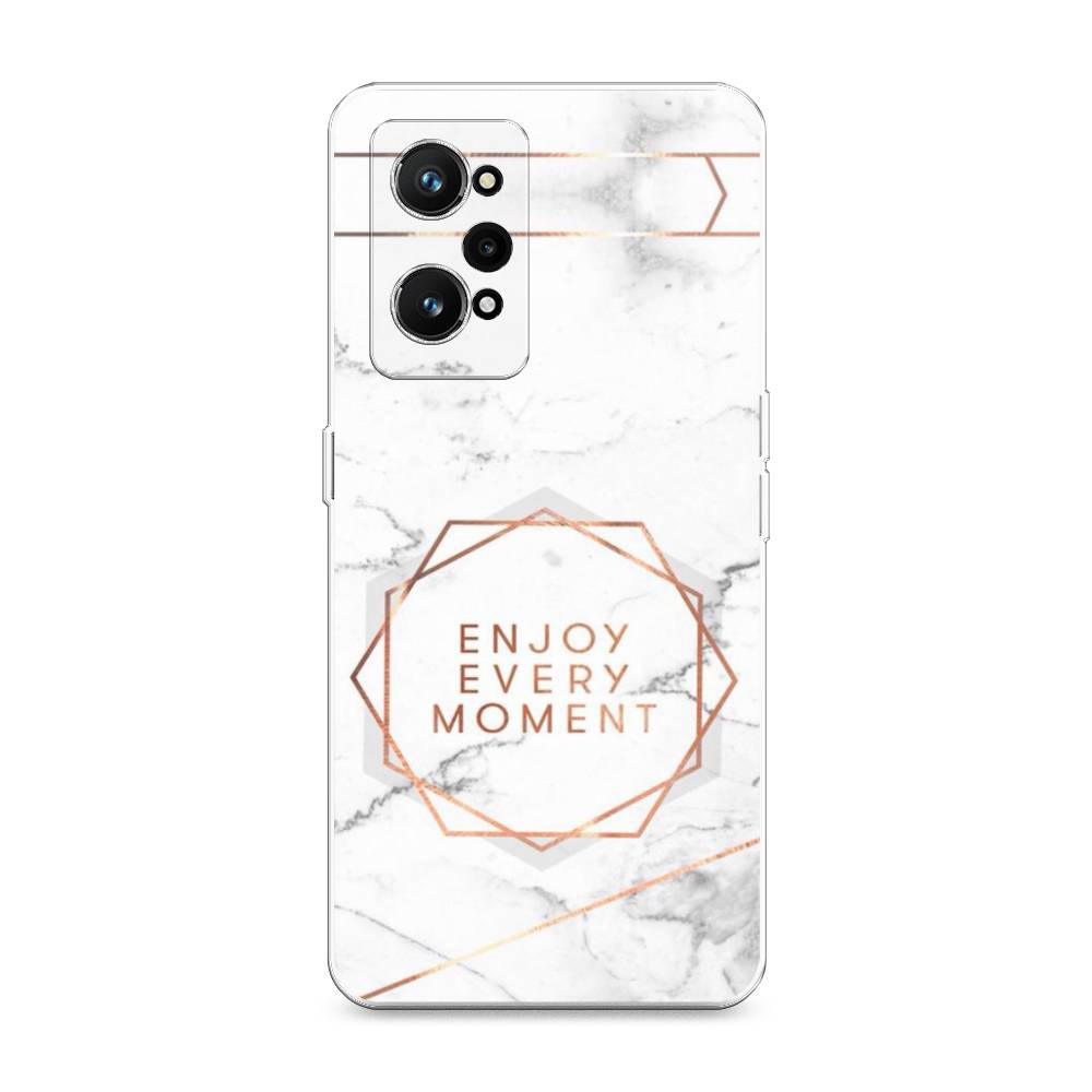 

Чехол Awog на Realme GT Neo 3T "Enjoy every moment мрамор", Разноцветный, 2510750-7