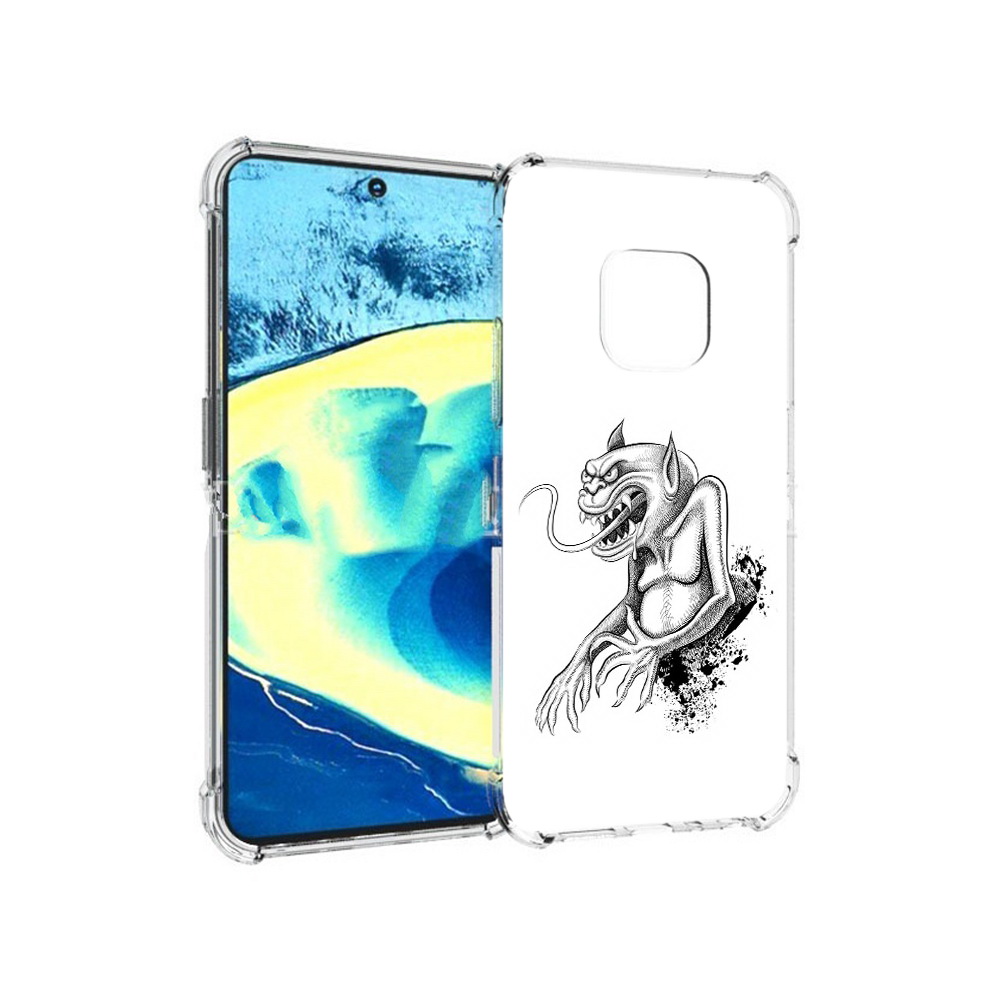 

Чехол MyPads Tocco для Nokia XR20 чорт (PT161671.111.692), Прозрачный, Tocco