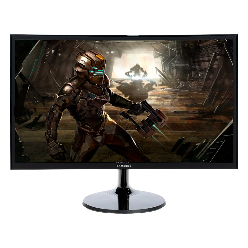 

23.5" Монитор Samsung C24F390FHI Black 60Hz 1920x1080 VA, Черный, C24F390FHI