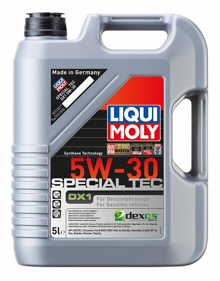 

Моторное масло LIQUI MOLY Special Tec DX1 5W30 5л