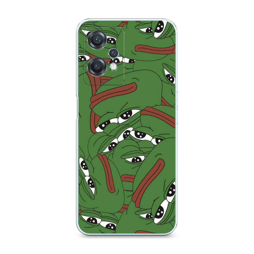 

Чехол Awog на OnePlus Nord CE 2 Lite 5G / ВанПлас Норд CE 2 Lite 5G "Печальный frog", Разноцветный, 152850-9