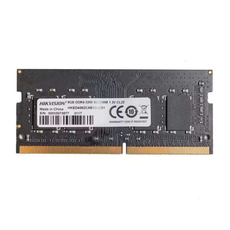 

Оперативная память HIKVISION HKED4082CAB1G4ZB1/8G PC4-25600 3200MHz CL18 1.35V 8Gb