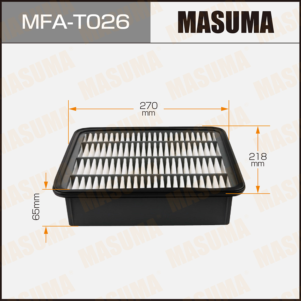 

Фильтр Воздушный! Toyota Land Cruiser Prado 150 09> Masuma арт. MFAT026
