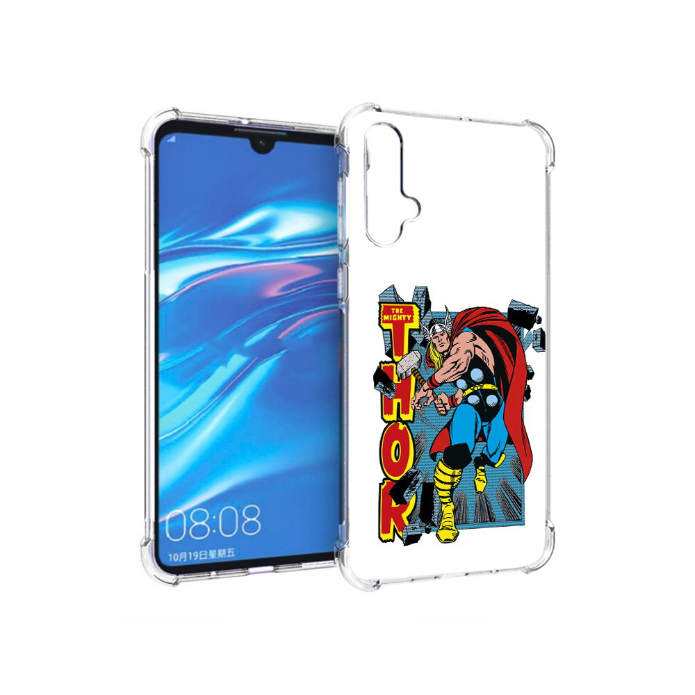 Чехол MyPads Tocco для Huawei Nova 5 тор комикс