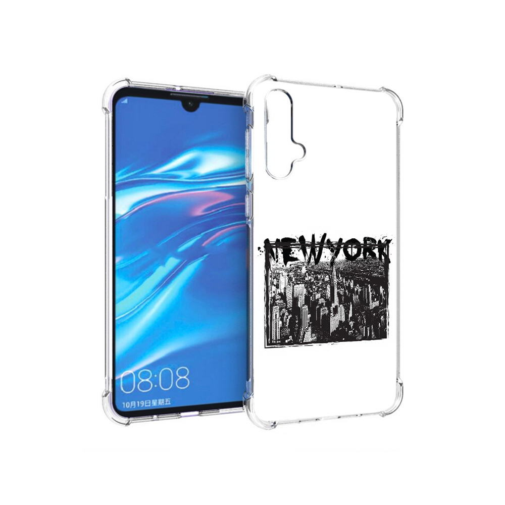 

Чехол MyPads Tocco для Huawei Nova 5 че, Прозрачный, Tocco