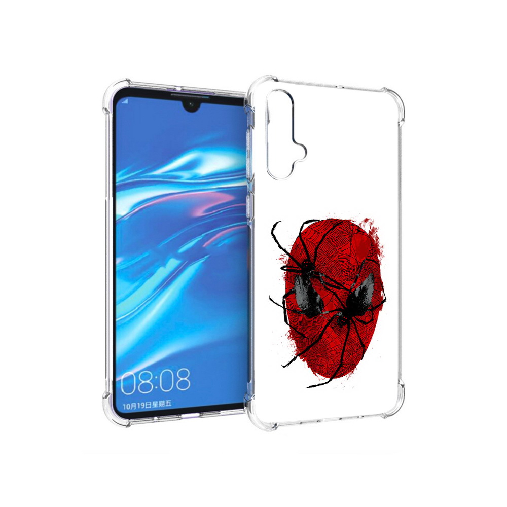 

Чехол MyPads Tocco для Huawei Nova 5 человек паук, Прозрачный, Tocco