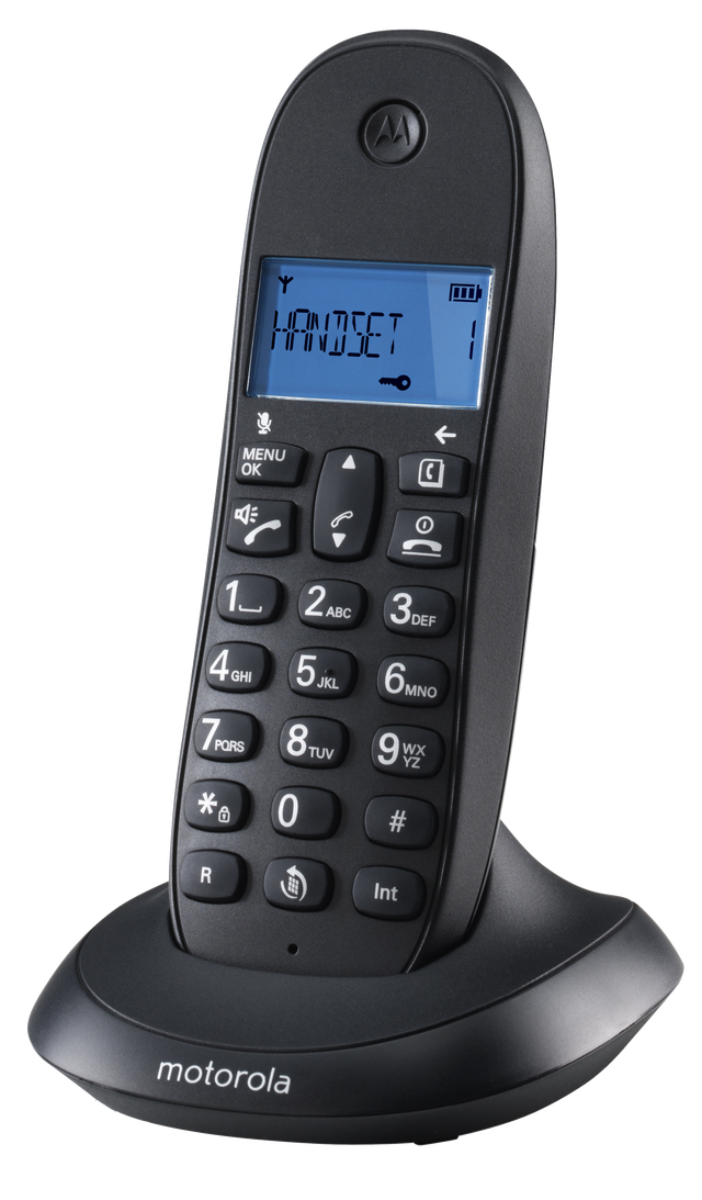 DECT телефон Motorola C1001LB+ черный