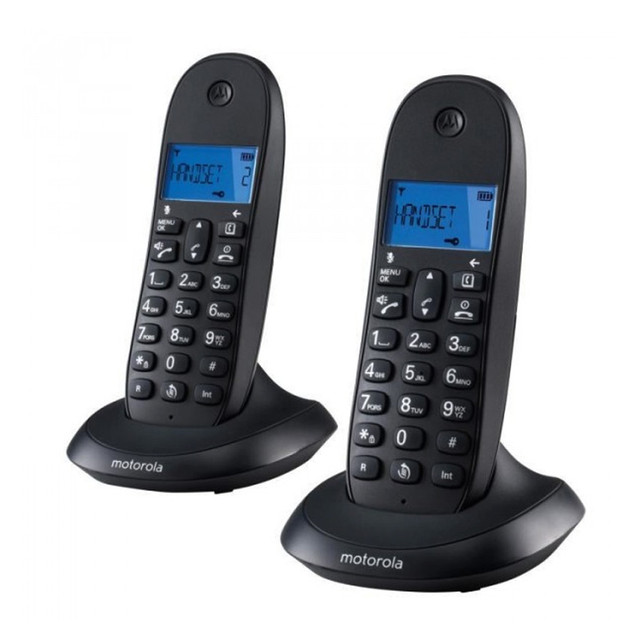 DECT телефон Motorola C1002LB+ черный