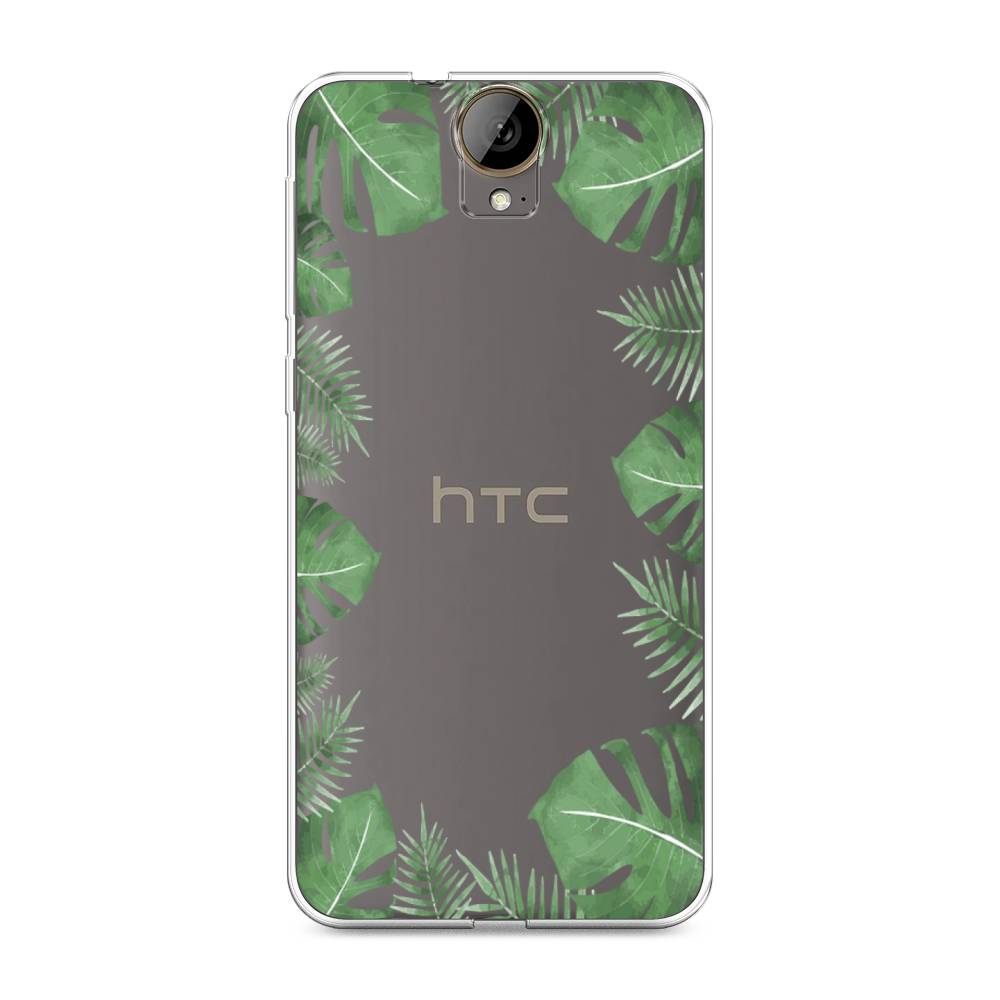 

Чехол Awog на HTC One E9 Plus "Листья папоротника рамка", Зеленый, 102250-8