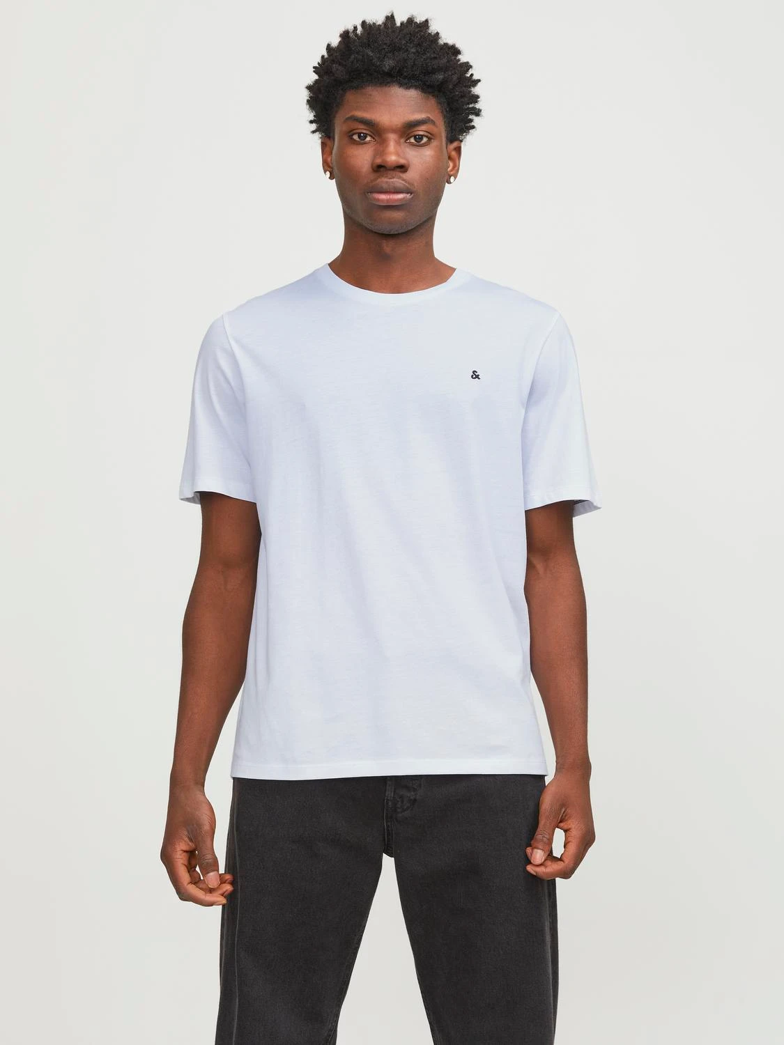

Футболка мужская Jack & Jones 12245087 белая S, Белый, 12245087