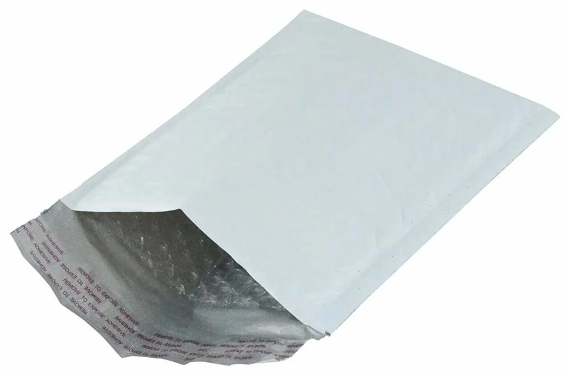 фото Защитный конверт с воздушной подушкой, белый пакет для упаковки 180х160, 25 шт packvigoda