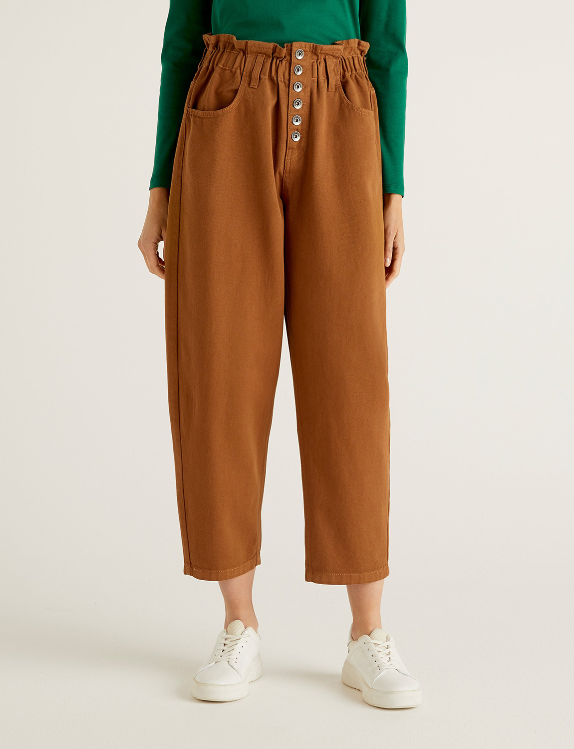 фото Джинсы женские united colors of benetton 21a_4duk57535 коричневые 29