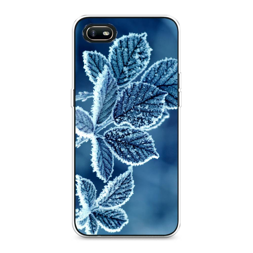 

Чехол для Oppo A1k "Зима 6", Голубой;белый, 252150-2